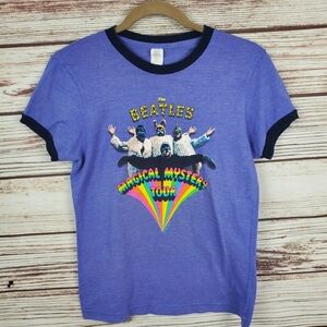 The Beatles Magical Mystery Tour Vintage USA Womens Large Tee T-Shirt       #100